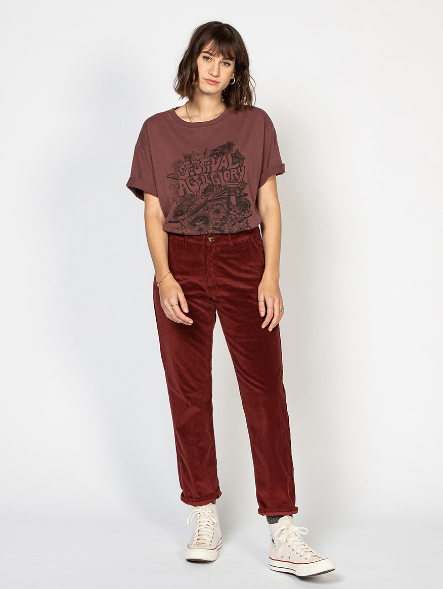 PANTALON AGATHE VELOURS